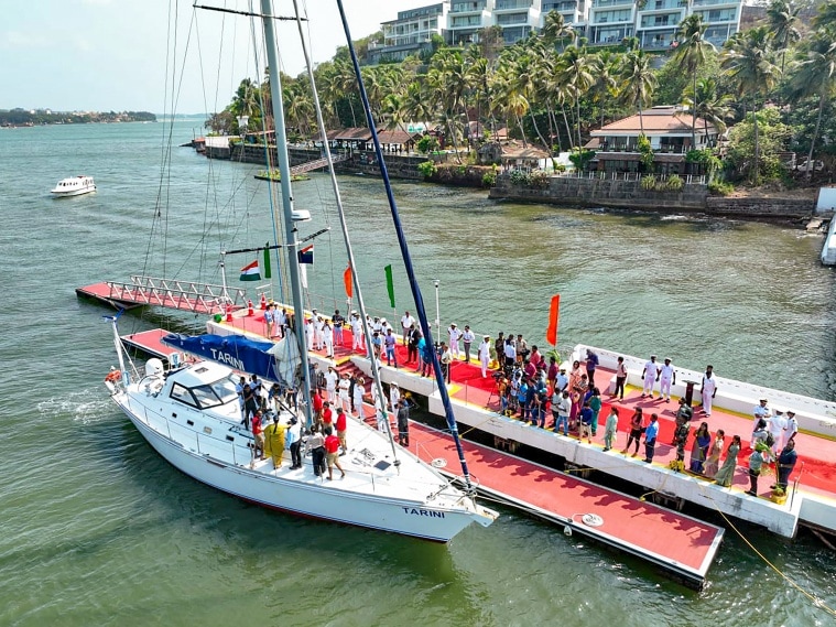 INSV Tarini completes trans-ocean inter-continental voyage