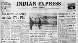 Indira Gandhi, special status, Jammu and Kashmir special status, Jammu and Kashmir, India on Israel, Indo-Pak relations, indian express