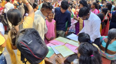 In Jharkhand, thousands sit for a look-in at ‘quality English medium’ schooling – for free