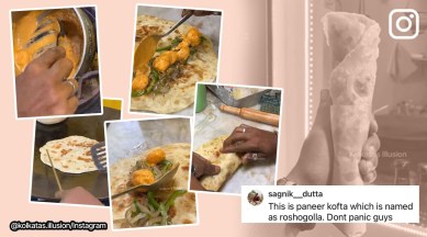 A Kolkata eatery is selling ‘Roshogolla Roll’