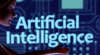 FILE PHOTO: Illustration shows Artificial Intelligence words AI