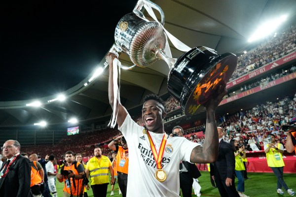 Real Madrid's Vinicius Junior