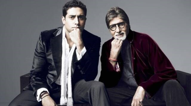 Abhishek Bachchan and Amitabh Bachchan