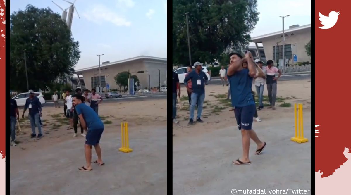 Afghanistan Cricketer Rashid Khan Plays Gully Cricket With Fans Watch afghanistan-cricketer-rashid-khan-plays-gully-cricket-with-fans-watch