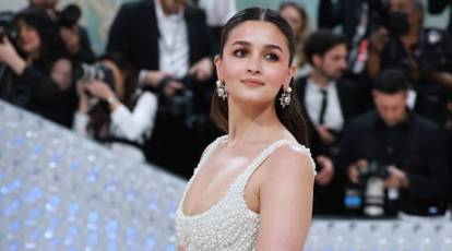 Alia Bhatt makes her grand debut at the Met Gala in a 'Made in India'  creation