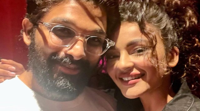 Actors Allu Arjun and Seerat Kapoor