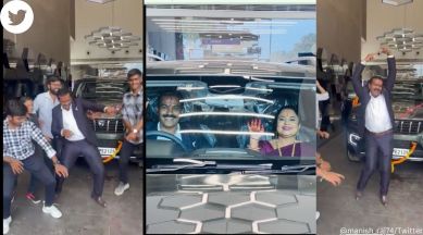 Anand Mahindra on family dancing, rejoicing during of delivery of new car