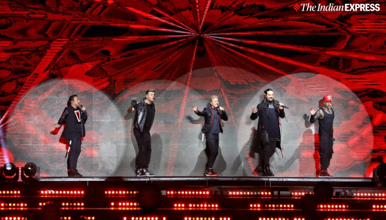 backstreet boys in delhi