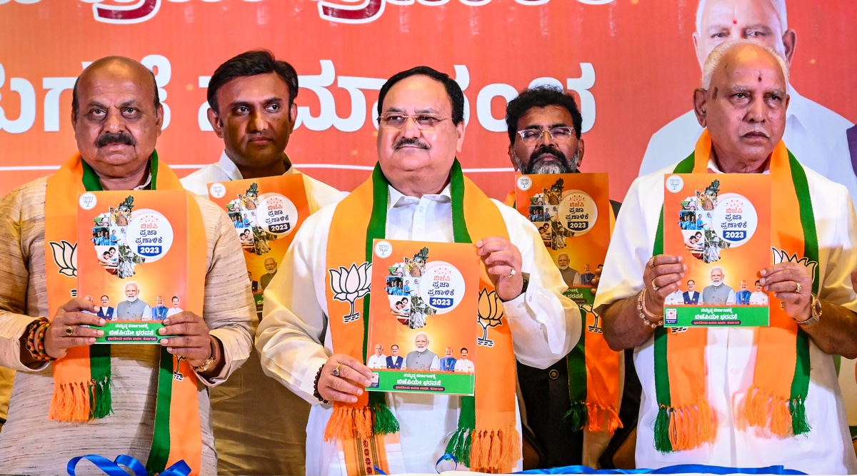 Karnataka Elections 2023 Live Updates: BJP manifesto promises Uniform Civil Code and NRC in Karnataka
