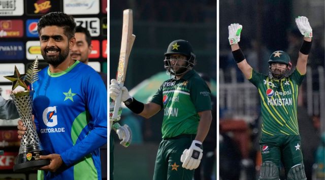 Babar Azam Imam-ul-Haq Mohammad Rizwan