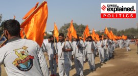 A 'shaurya yatra' by the Bajrang Dal in Noida