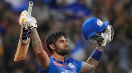 World No 1 ranked T20 batsman and Mumbai Indians' Suryakumar Yadav.