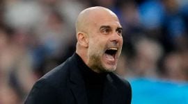 Manchester City manager Pep Guardiola