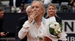 18-time Grand Slam singles champion Martina Navratilova