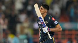 Gujarat Titans' Shubman Gill