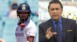 Cheteshwar Pujara and Sunil Gavaskar