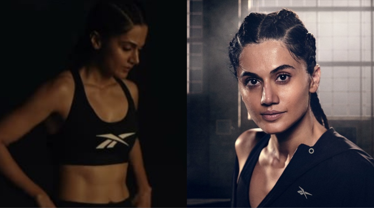 Taapsee Pannu shows body transformation video as she achieves 'super bod':  'Would wonder if it's possible' | Entertainment News,The Indian Express