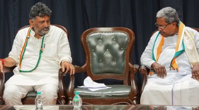 Siddaramaiah, Karnataka polls 2023, Karnataka Congress, Karnataka CM updates, Siddaramaiah vs Shivakumar, Shivakumar, Shivakumar latest news, Karnataka live updates, karnataka next cm live updates, karnataka government formation, karnataka cm swearing-in, Karnataka politics, indian express
