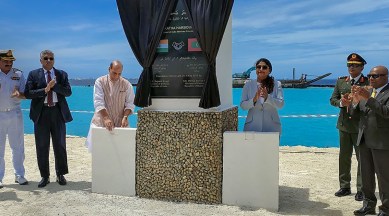 Rajnath, Maldives minister launch Delhi-assisted harbour construction