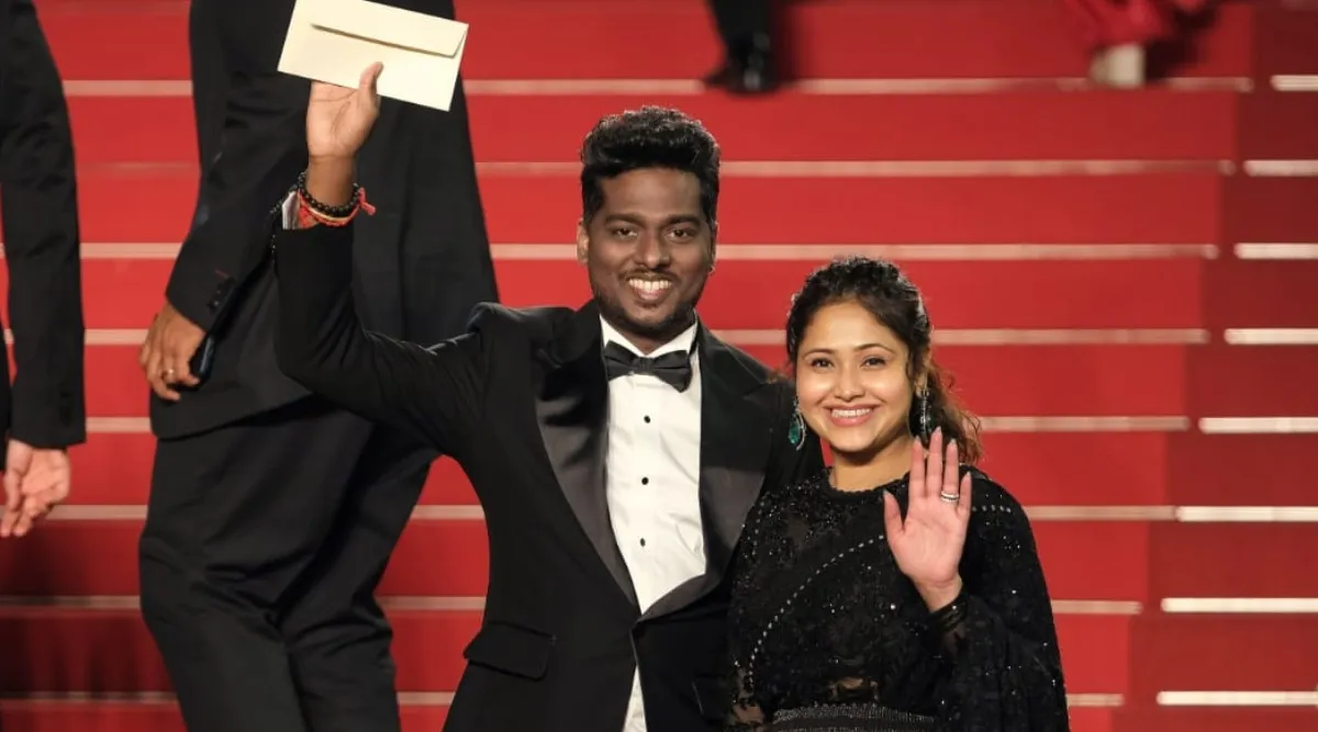 Director Atlee and wife Priya hit Cannes 2023 red carpet, see photos |  Tamil News - The Indian Express
