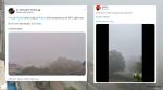 Fog in Delhi during May