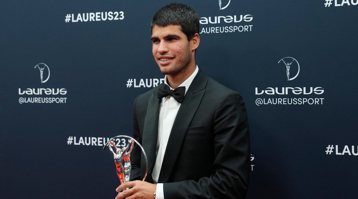 Tennis player Carlos Alcaraz