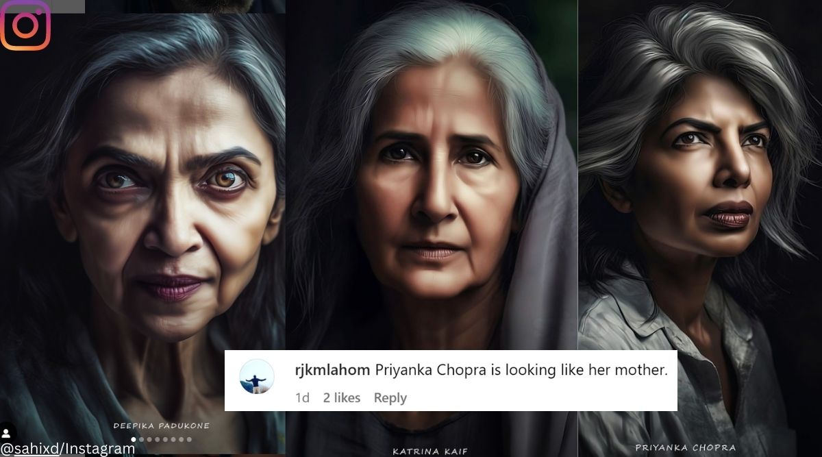 Aishwarya Rai Ki Gand Xxx - From Deepika Padukone, Katrina Kaif to Aishwarya Rai Bachchan, AI artist  imagines leading ladies as elderly women, see pics | Trending News - The  Indian Express