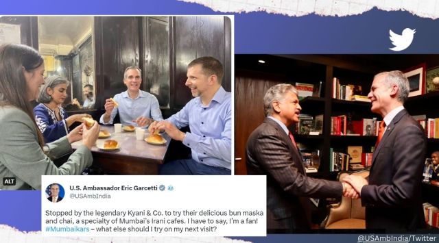 From bun maska at Iranian café in Mumbai to meeting Anand Mahindra, US Ambassador Eric Garcetti