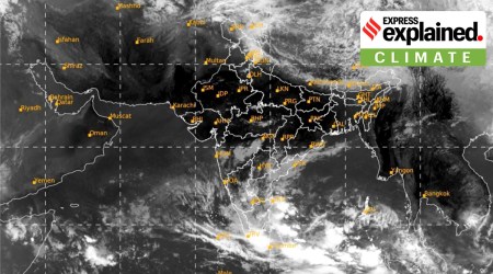 map shows low pressure are developing near andaman and nicobar islands in the bay of bengal.