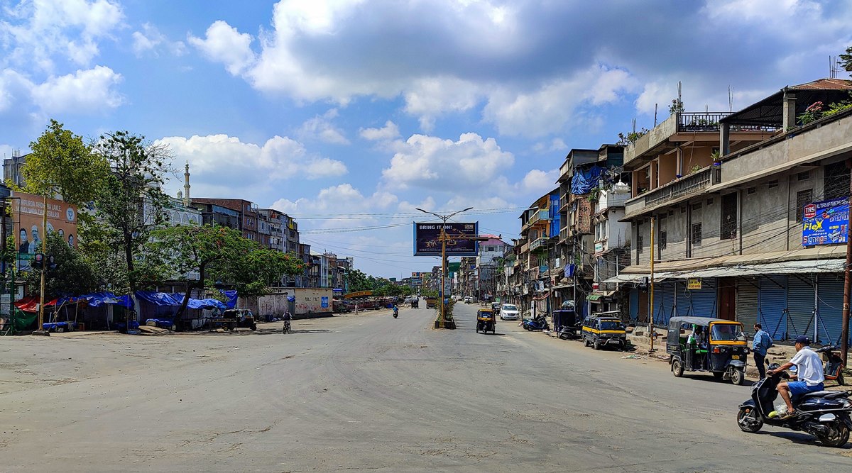 Day after flare-up in Manipur, Imphal wears a deserted look | North ...