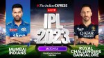 IPL Live: Mumbai Indians vs Royal Challengers Bangalore Live Cricket Score, MI vs RCB IPL 2023 Match 54 Scorecard Updates at Wankhede Stadium