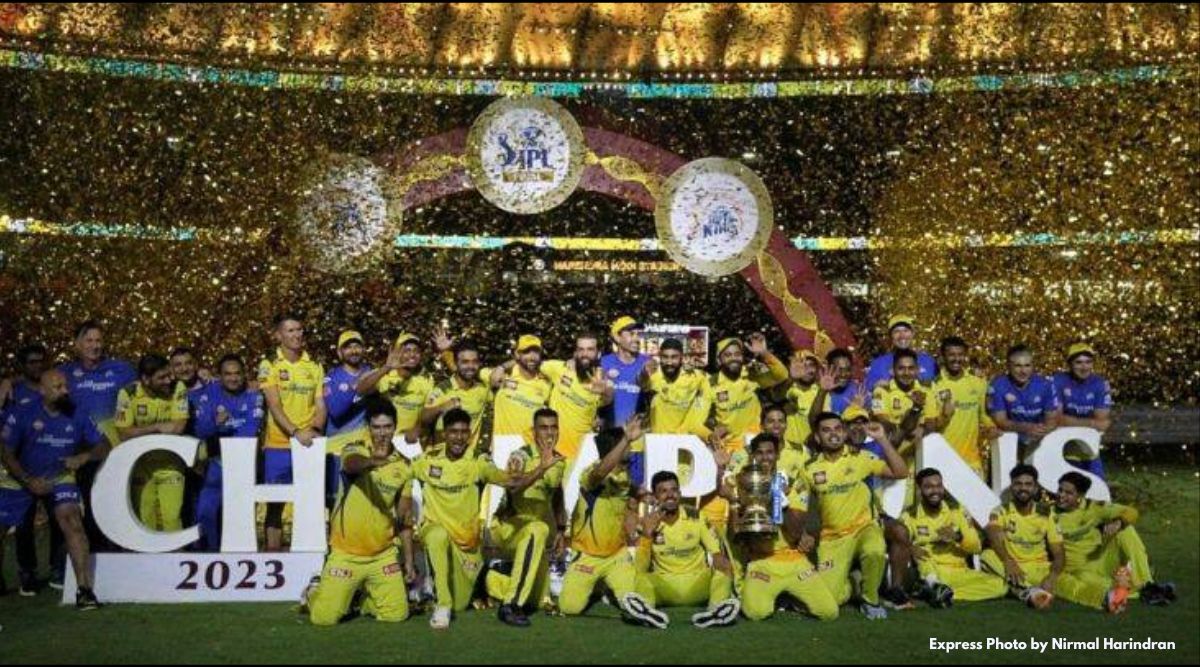 After a nailbiting IPL final, Chennai Super Kings fans celebrate their