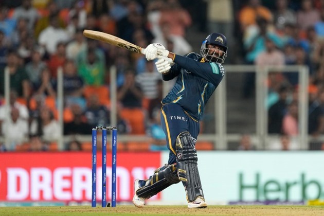 Gujarat Titans' Rahul Tewatia