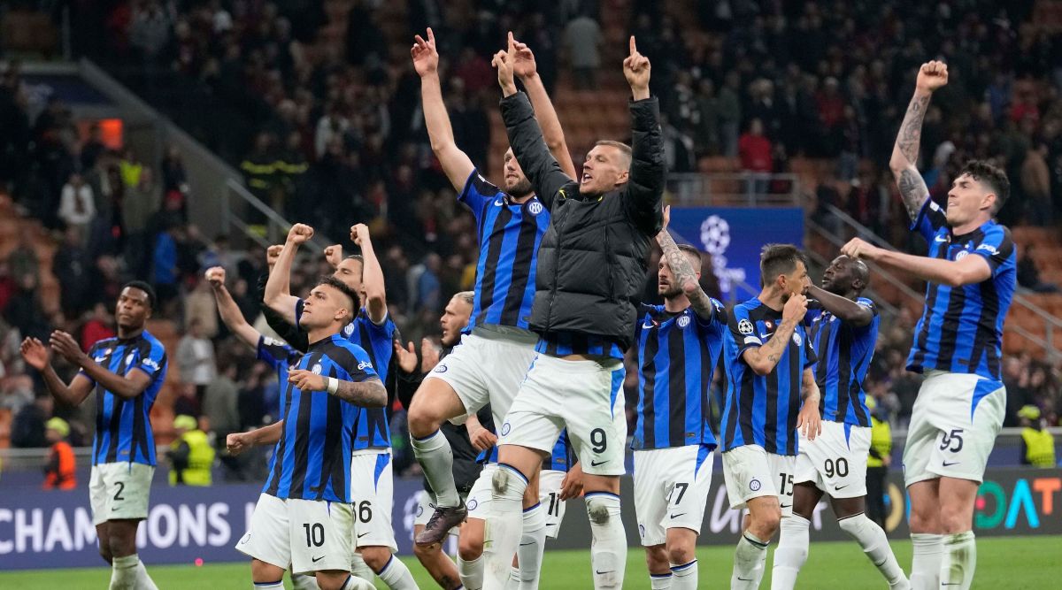 Inter Milan beat AC Milan 2-0 in Champions League semifinal ‘Euroderby ...