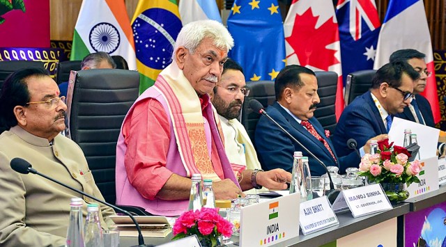 srinagar g20 meeting, srinagar g20 meet, srinagar g20 security arrangements, srinagar news, g20 india, jammu and kashmir news, srinagar news, indian express