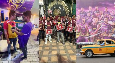 KKR vs Mohun Bagan jersey war