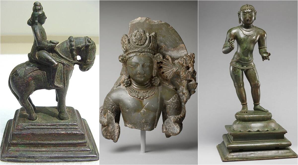 Express Impact 16 Smuggled Artefacts Returned To India Says Met   Kamadeva The God Of Love 