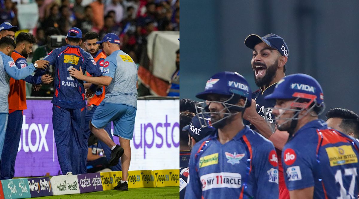 IPL 2023, LSG vs RCB Emotional Rollercoaster: KL hobbles off, bizarre net  string messes up Jaydev Unadkat and Kohli's Kamal Guna moment | Sports  News,The Indian Express