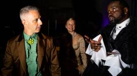 Jeremy Strong and Brian Tyree Henry at the Metropolitan Museum of Art's Costume Institute benefit gala in New York, May 1, 2023. (Landon Nordeman/The New York Times)
