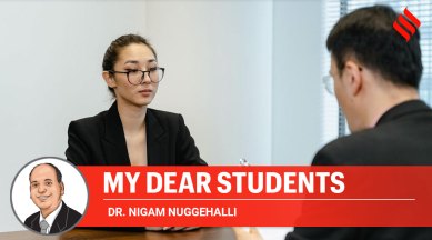 my dear students column