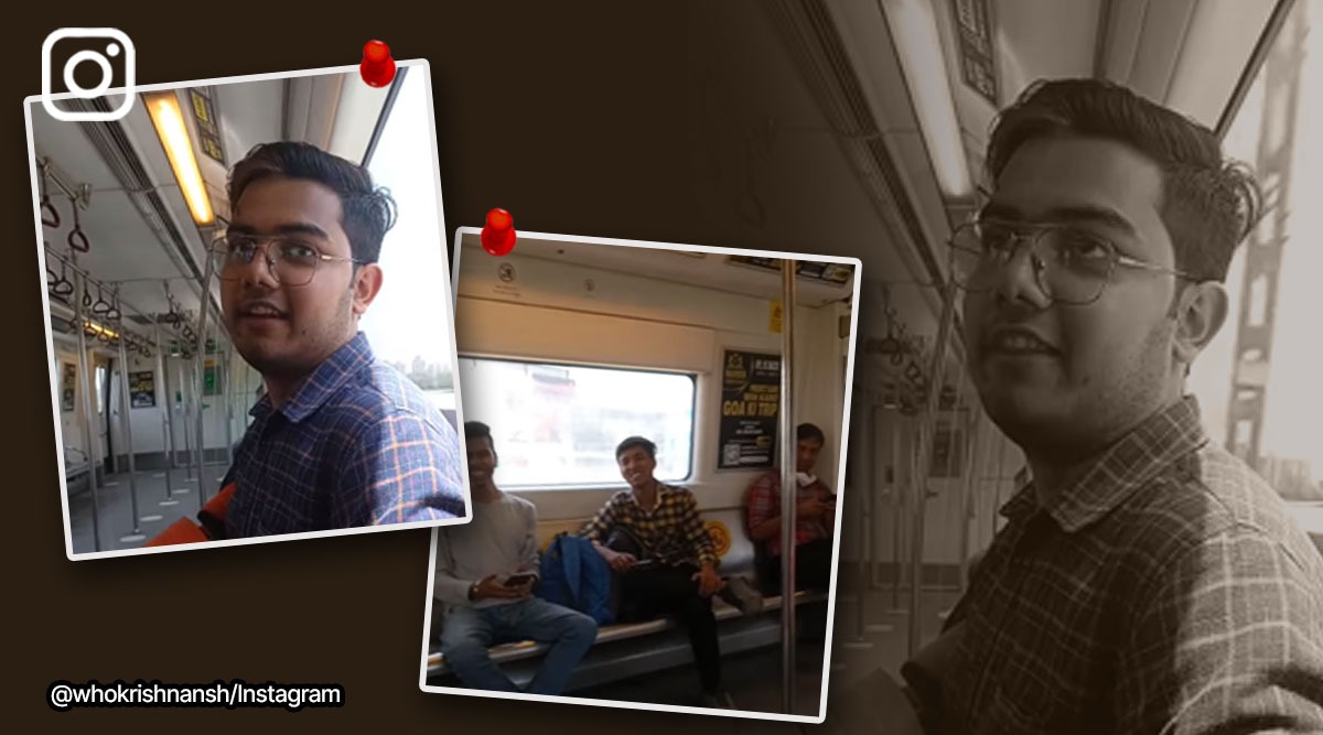 Man mimics Delhi Metro’s announcer