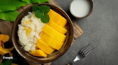 Mango sticky rice