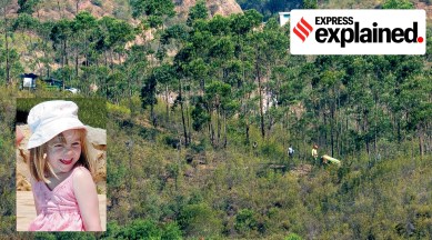 Police officers search dam for Madeleine McCann's remains in Silves