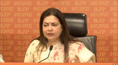 Meenakshi Lekhi, Wrestlers protest