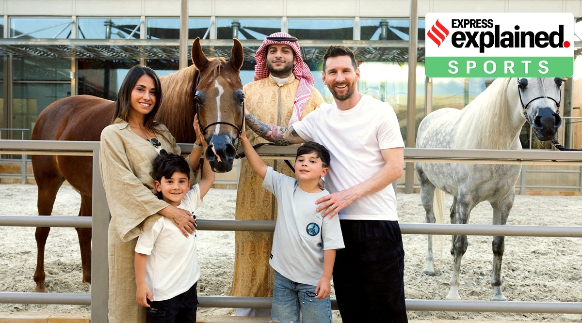 Lionel Messi visits Saudi Arabia