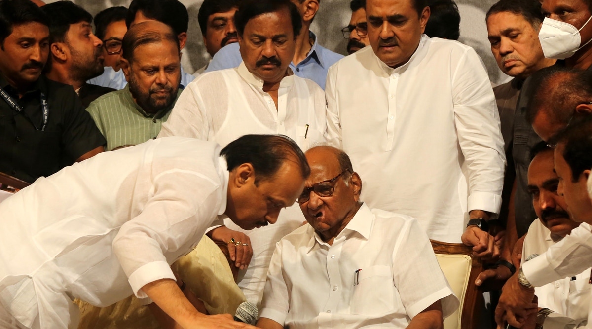 Ajit Pawar emerges as man in-charge, asks workers to not get emotional
