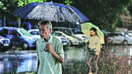 Kolkata wather, mercury down in Kolkata, rain in kolkata, India's metv department, indian express, indian express news