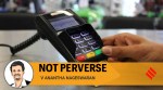 chief economic adviser writes on the new rules to foreign credit card transactions