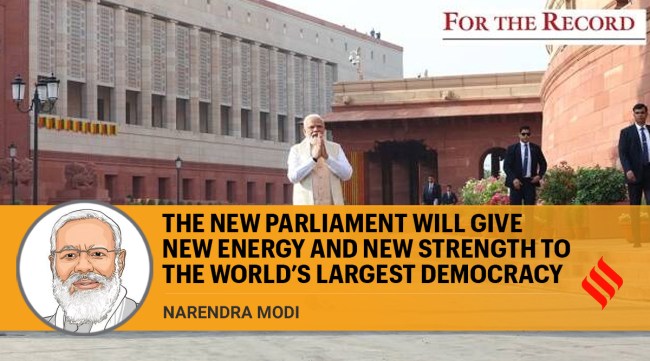 PM Modi Parliament inauguration