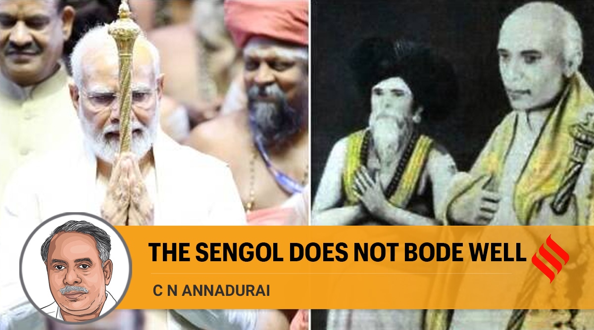 What DMK founder C N Annadurai said about Sengol and the then Prime ...